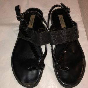 Black sandals